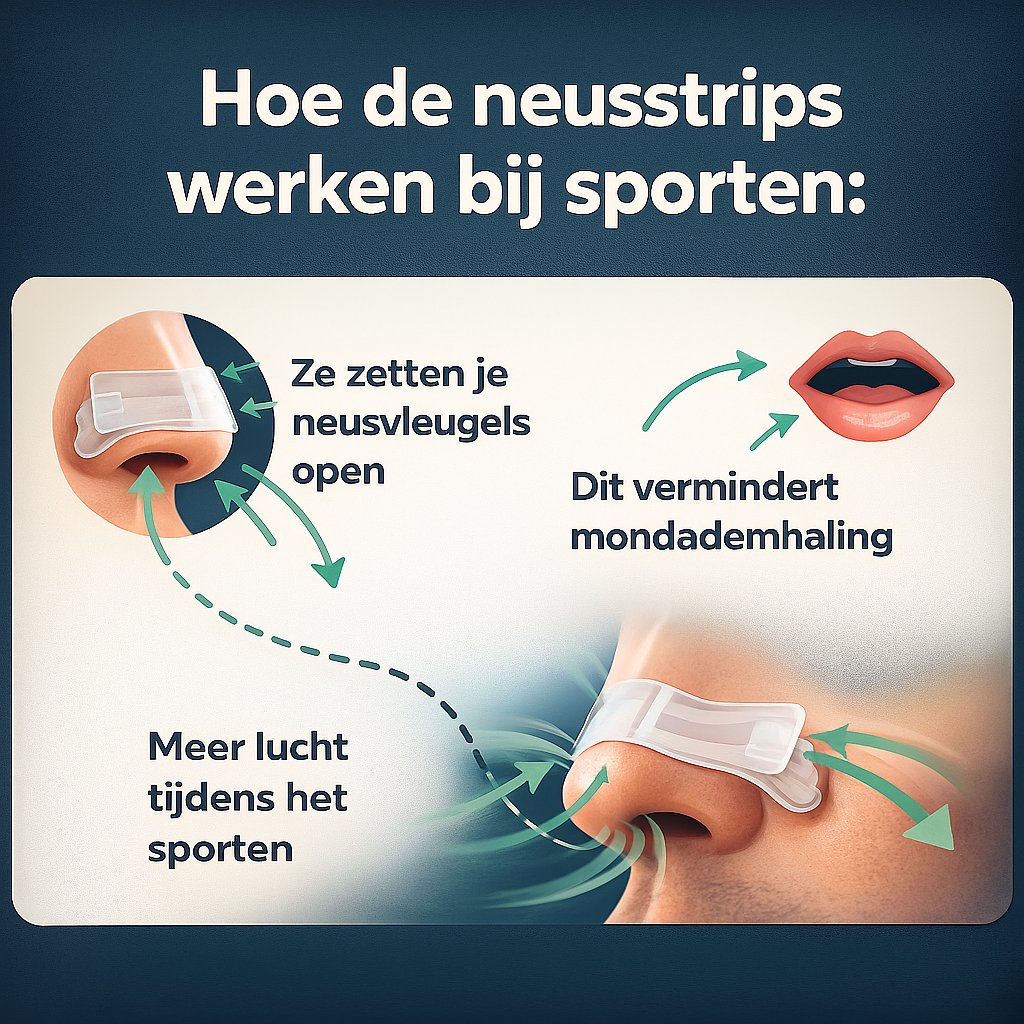 Neusstrips Doorzichtig- Maandvoorraad